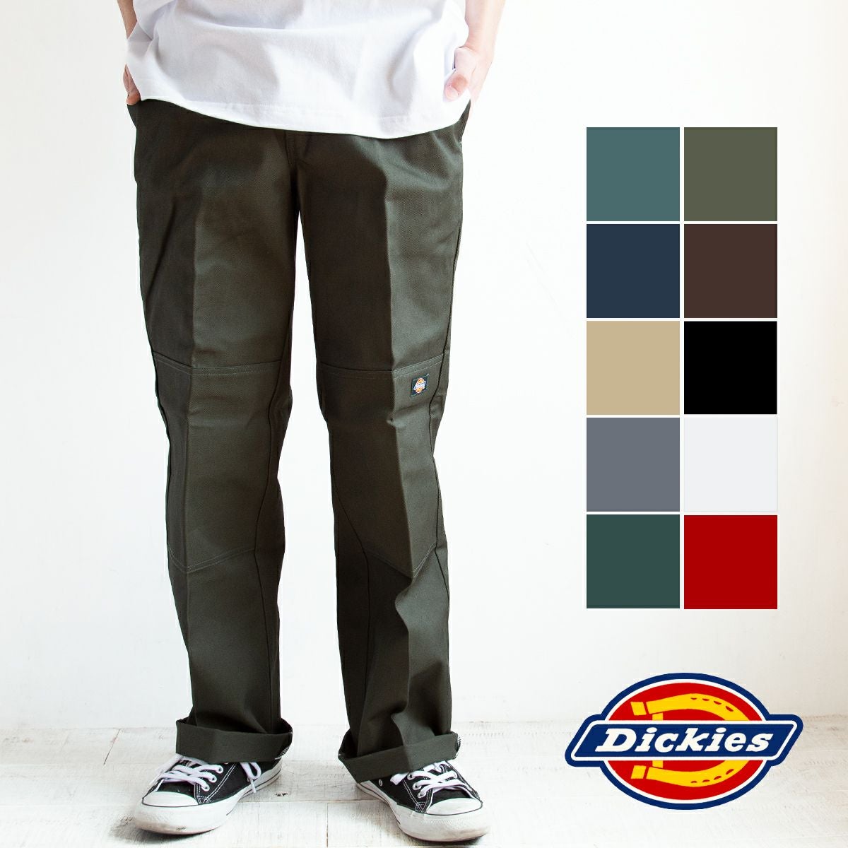 Dickies ディッキーズ 】 Double Knee Work Pant ダブルニー ワーク