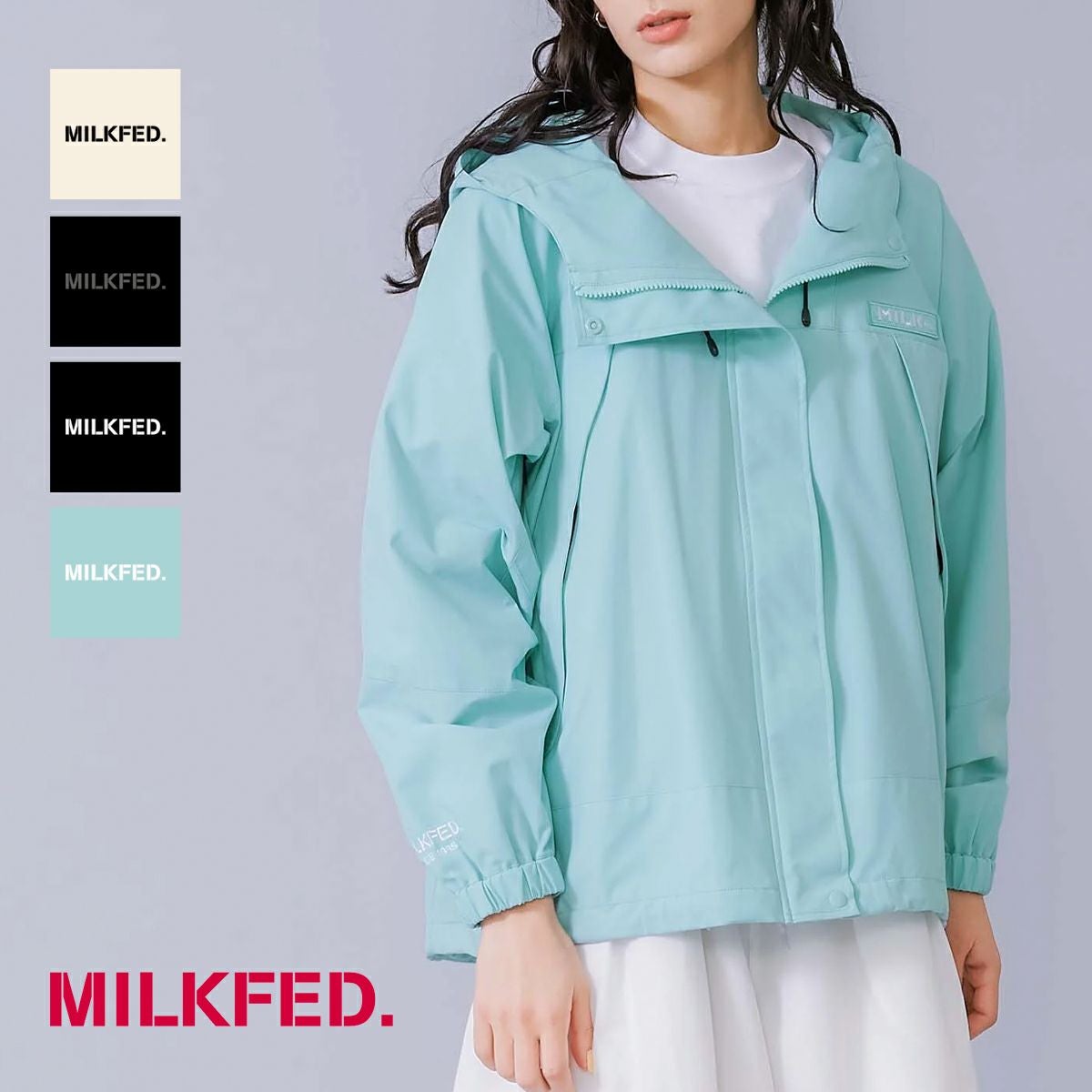 ミルクフェド マウンテンパーカー MILKFED.（ミルクフェド） パーカー マウンテンパーカーミルクフェド
