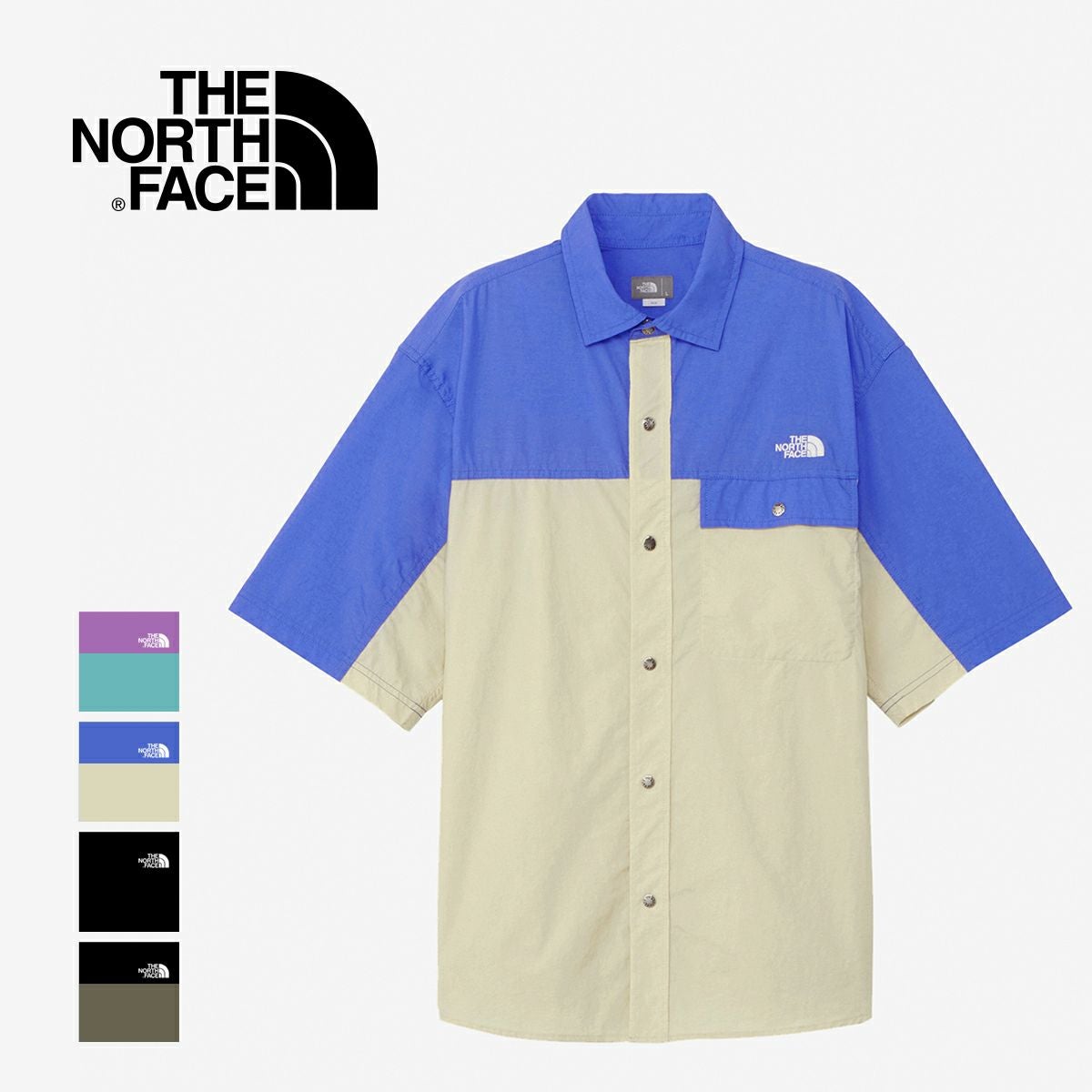 THE NORTH FACE ザ・ノース・フェイス 】 S/S Nuptse Shirt ショート