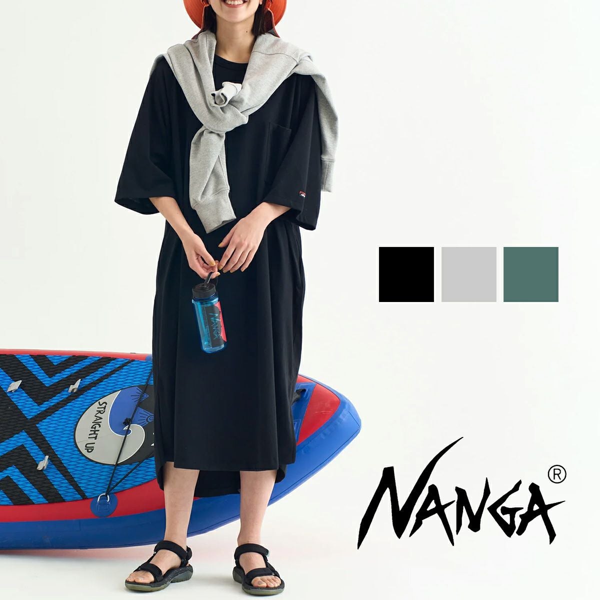 NANGA ナンガ 】 ECO HYBRID LOOSE FIT CUT ONE PIECE エコ