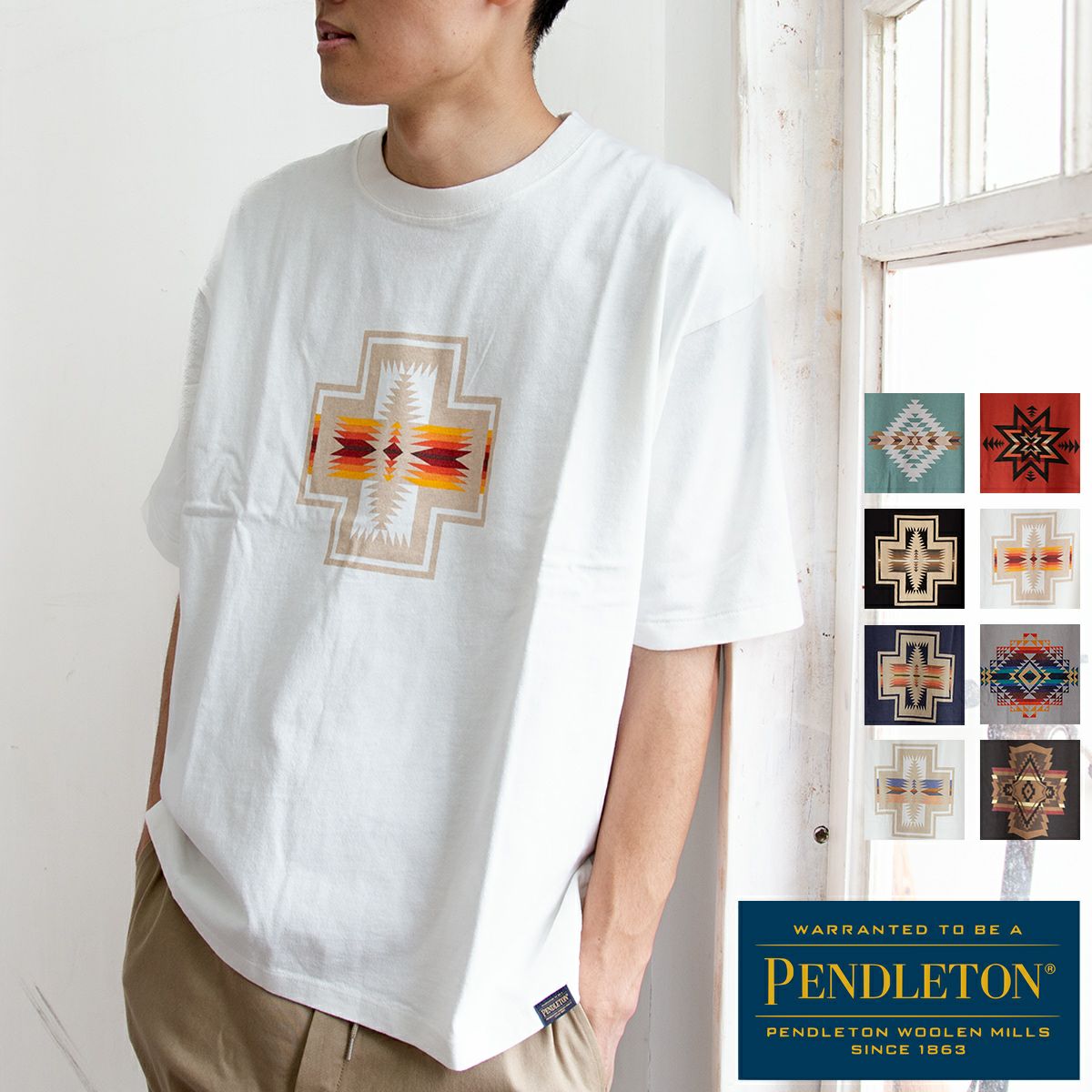 PENDLETON ペンドルトン 】 S/S Native Print Tee ショートスリーブ