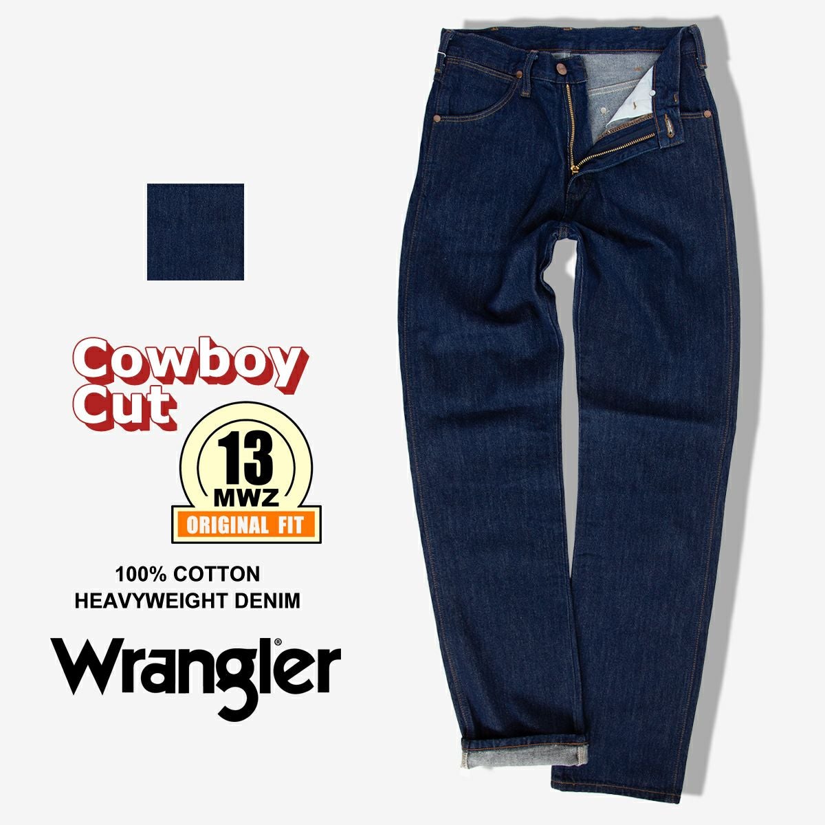 Wrangler ラングラー 】 13MWZ Cowboy Cut ストレート デニムパンツ