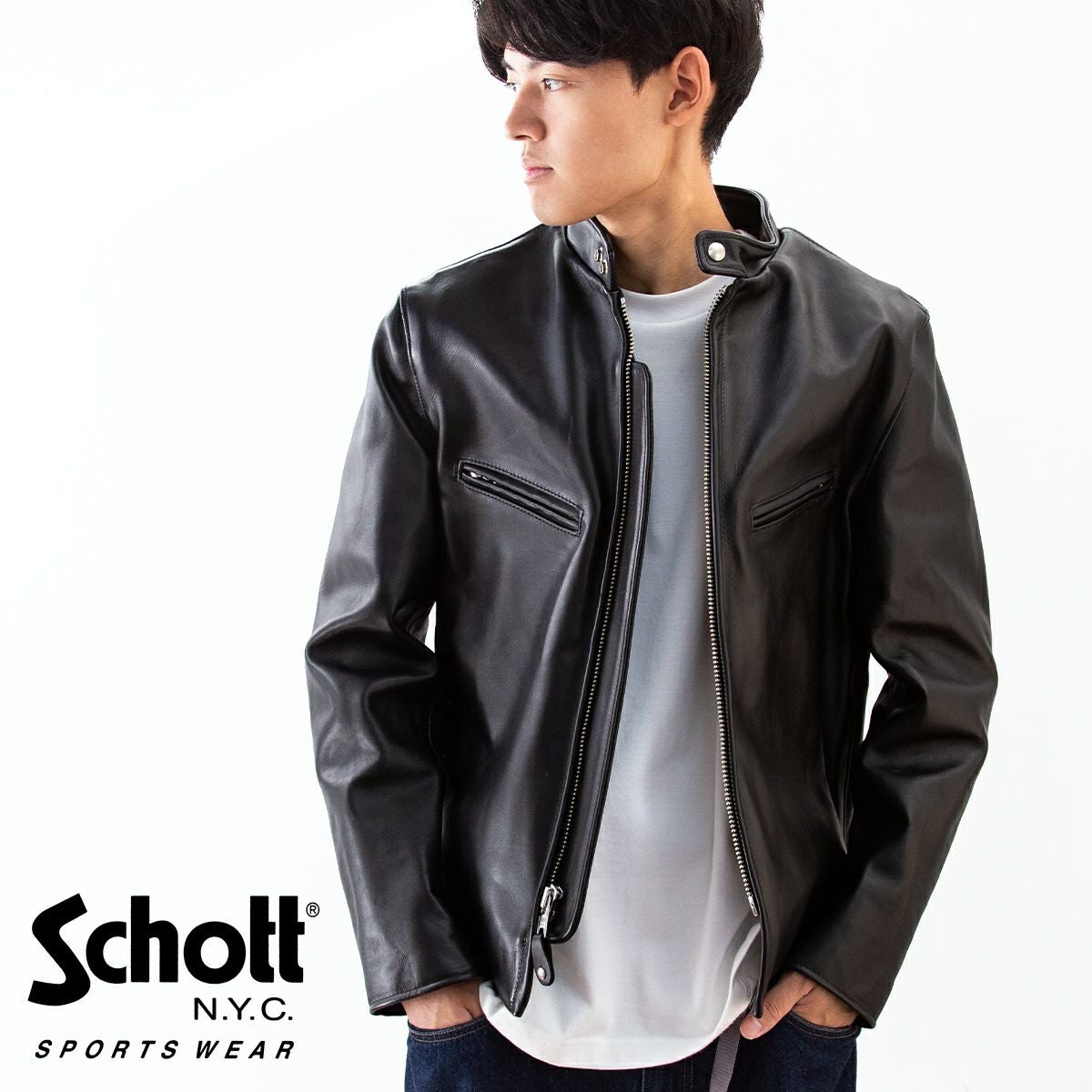 Schott ショット 】 641XX 60'S STAND RIDERS ライダース レザー