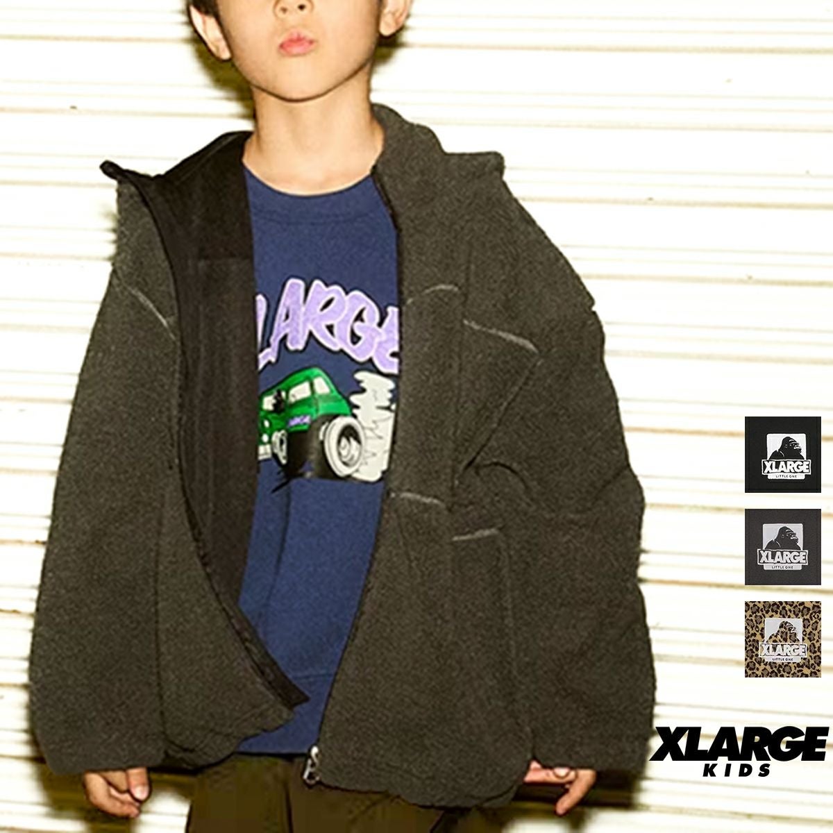 xlarge kids 4way アウター 120 XLARGE KIDS（エクストララージ キッズ） ブルゾン アウター 中わた