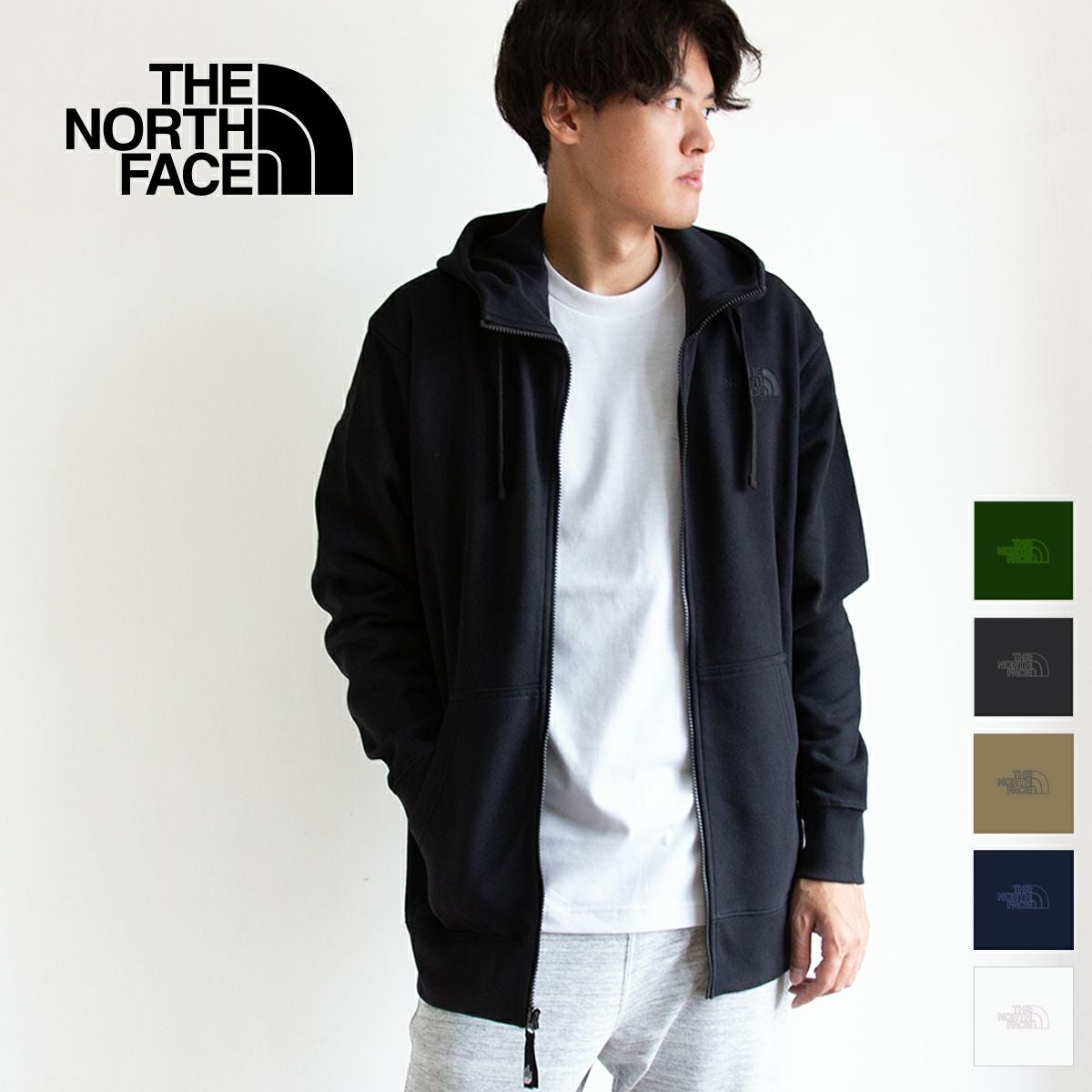 THE NORTH FACE ザ・ノース・フェイス】 Rearview Full Zip Hoodie