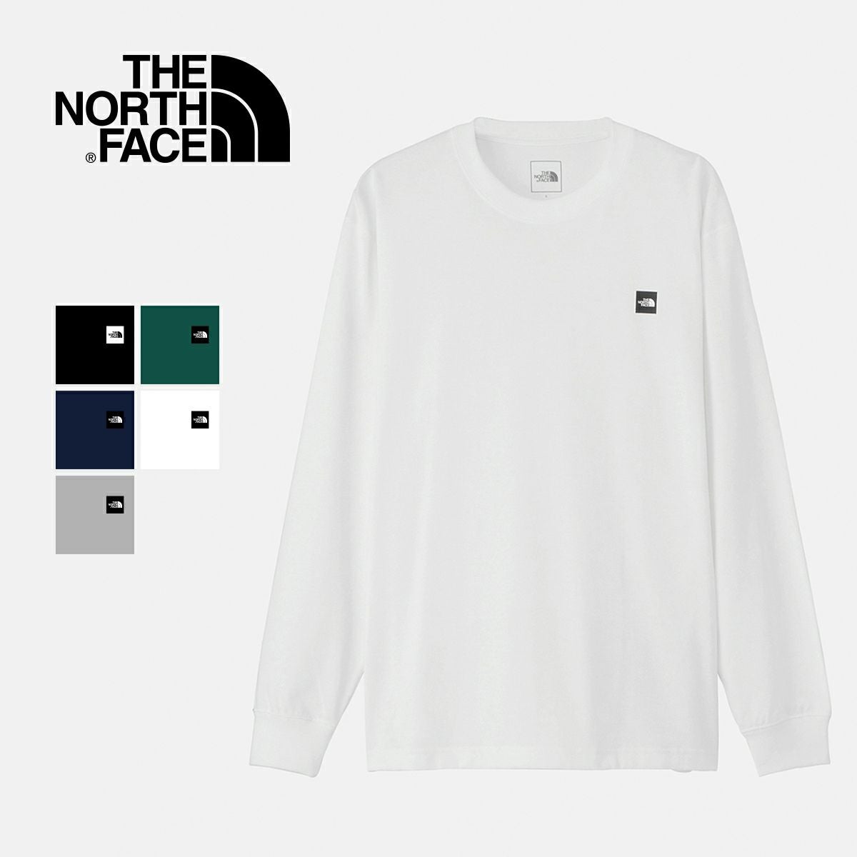THE NORTH FACE ザ・ノース・フェイス 】 L/S Small Box Logo Tee