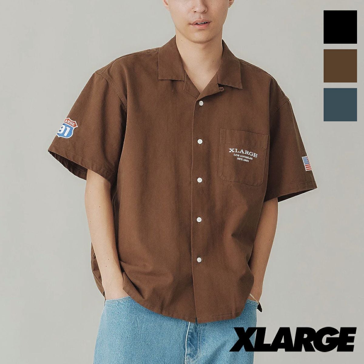 XLARGE エクストララージ 】 OLD PICK UP TRUCK S/S WORK SHIRT XLARGE