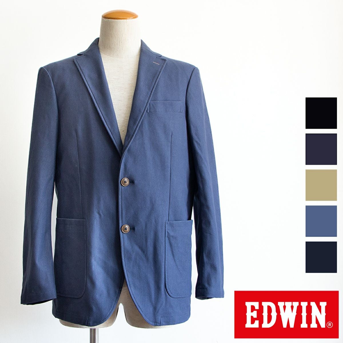 EDWIN エドウイン 】デニスラ テーラード ジャケット EDB804 | JEANS