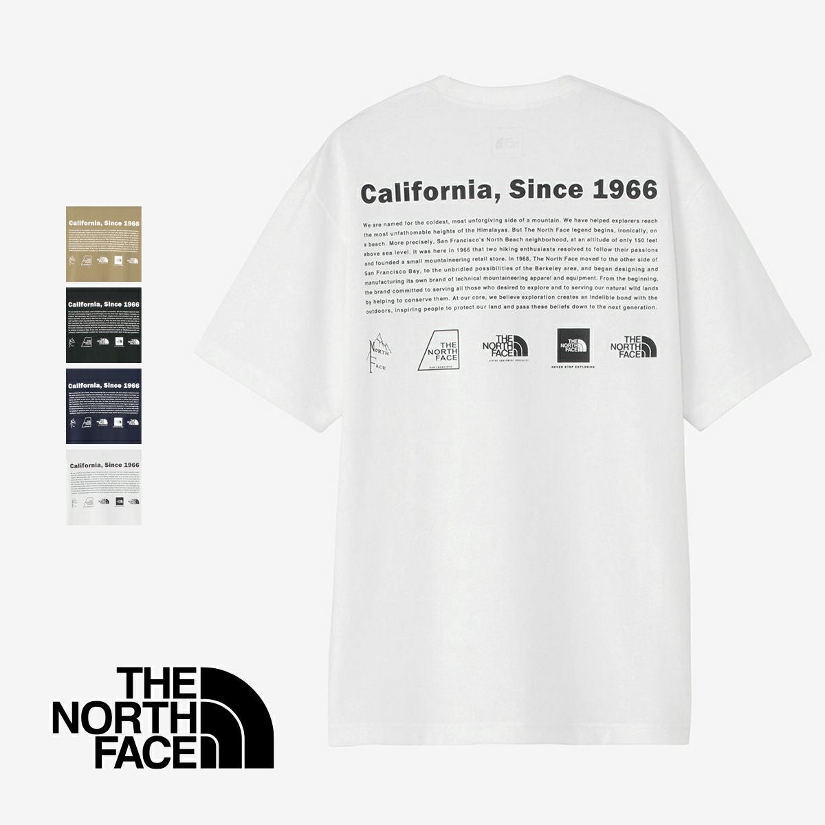 THE NORTH FACE ザ・ノース・フェイス 】 S/S Historical Logo Tee