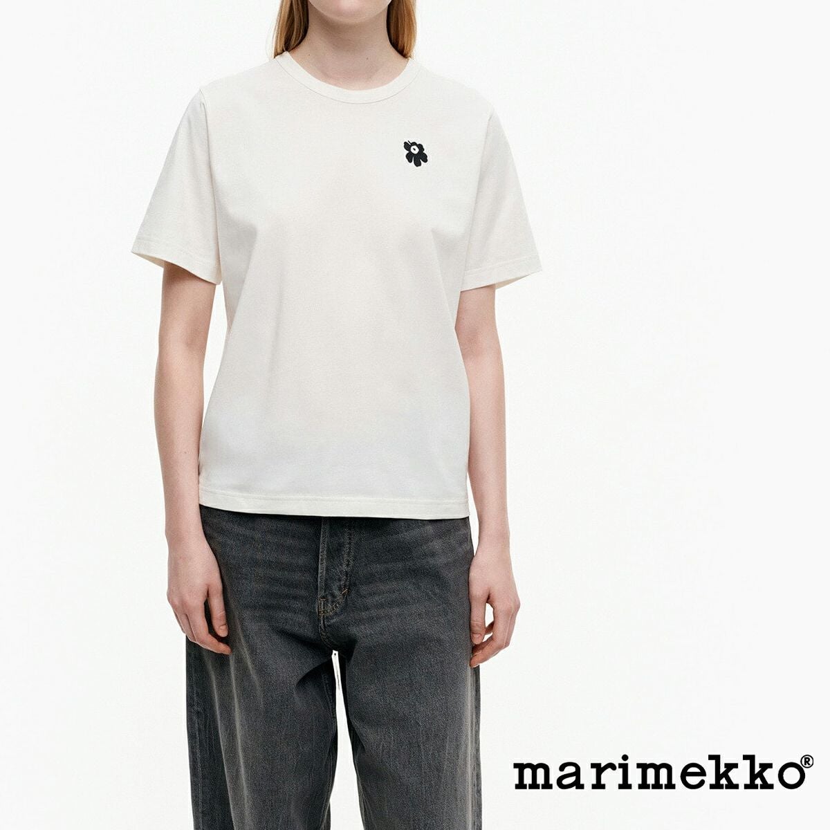 marimekko マリメッコ Erna relaxed Unikko Placement ウニッコ T