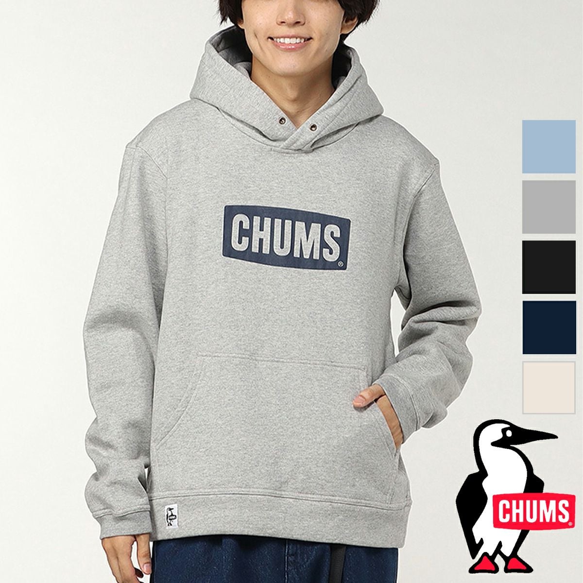 CHUMS チャムス 】 CHUMS Logo Pullover Parka チャムス ロゴ プル