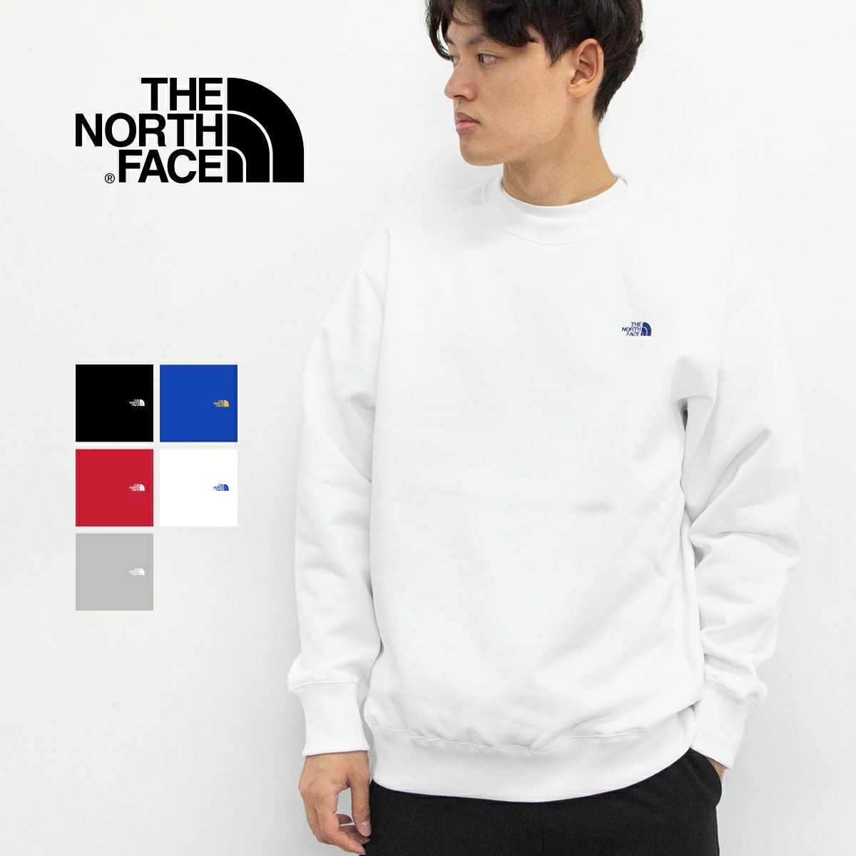 THE NORTH FACE ザ・ノース・フェイス 】 Small Logo Heather Sweat