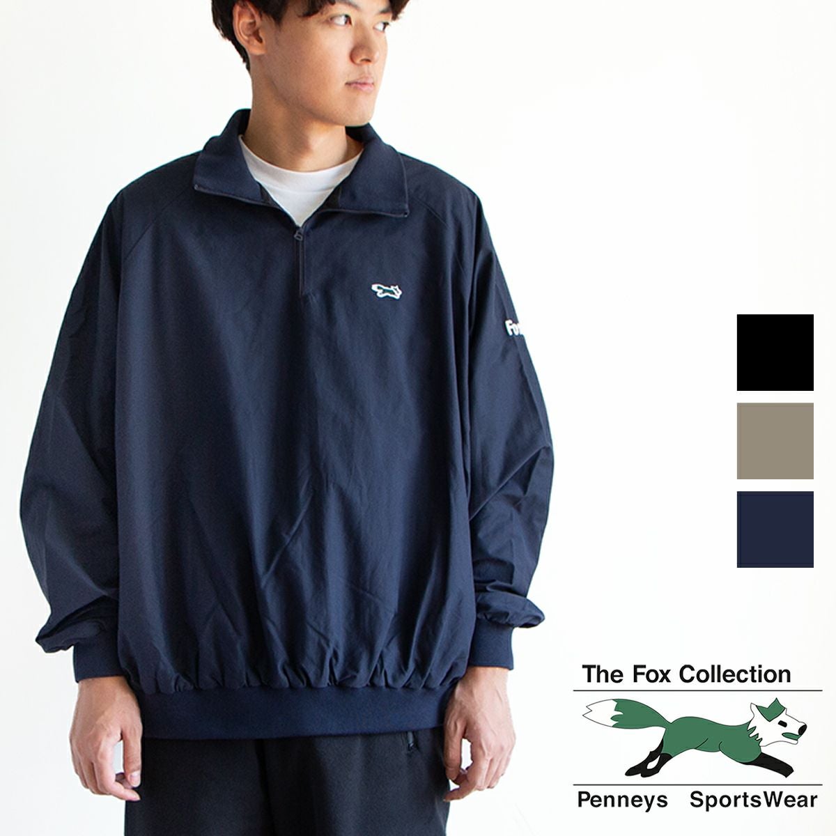 THE FOX COLLECTION ザ フォックス コレクション 】 PENNEY'S 1/4 ZIP