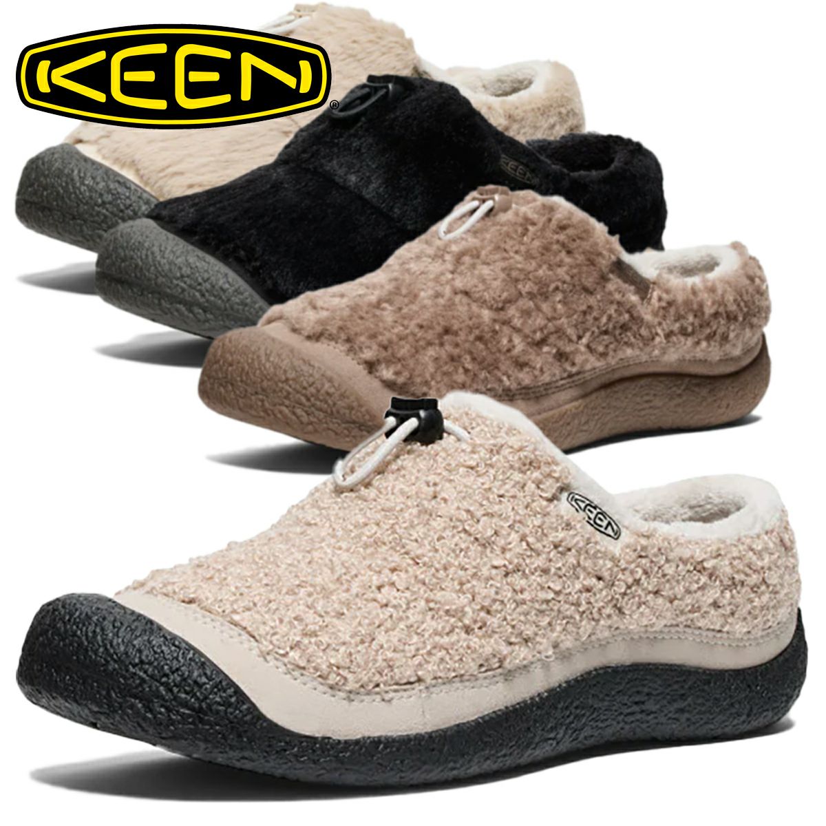 KEEN キーン 】 ウィメンズ ハウザー スリー スライド スリッポン