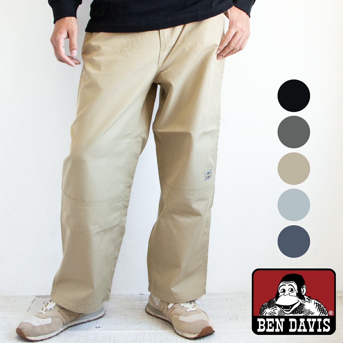 BEN DAVIS ベンデイビス WIDE LEG WORKERS PANTS ワイド レッグ