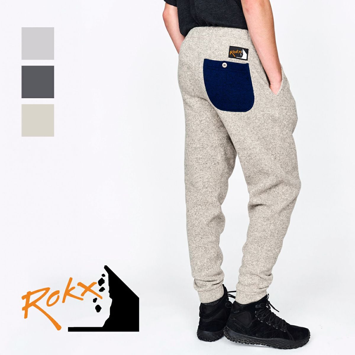 到着 ♡ ROKX ロックス 】 THE GOOSE PANTS グースパンツ RXMF191067 | JEANS