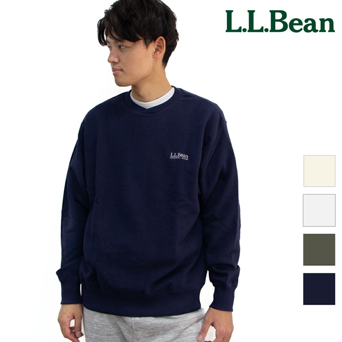 L.L.Bean エルエルビーン 】 Mens Smithfield Crewneck Sweatshirt