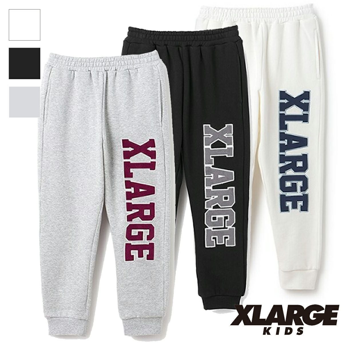 XLARGE KIDS エクストララージ キッズ 】 ビッグロゴ 刺しゅう 裏毛