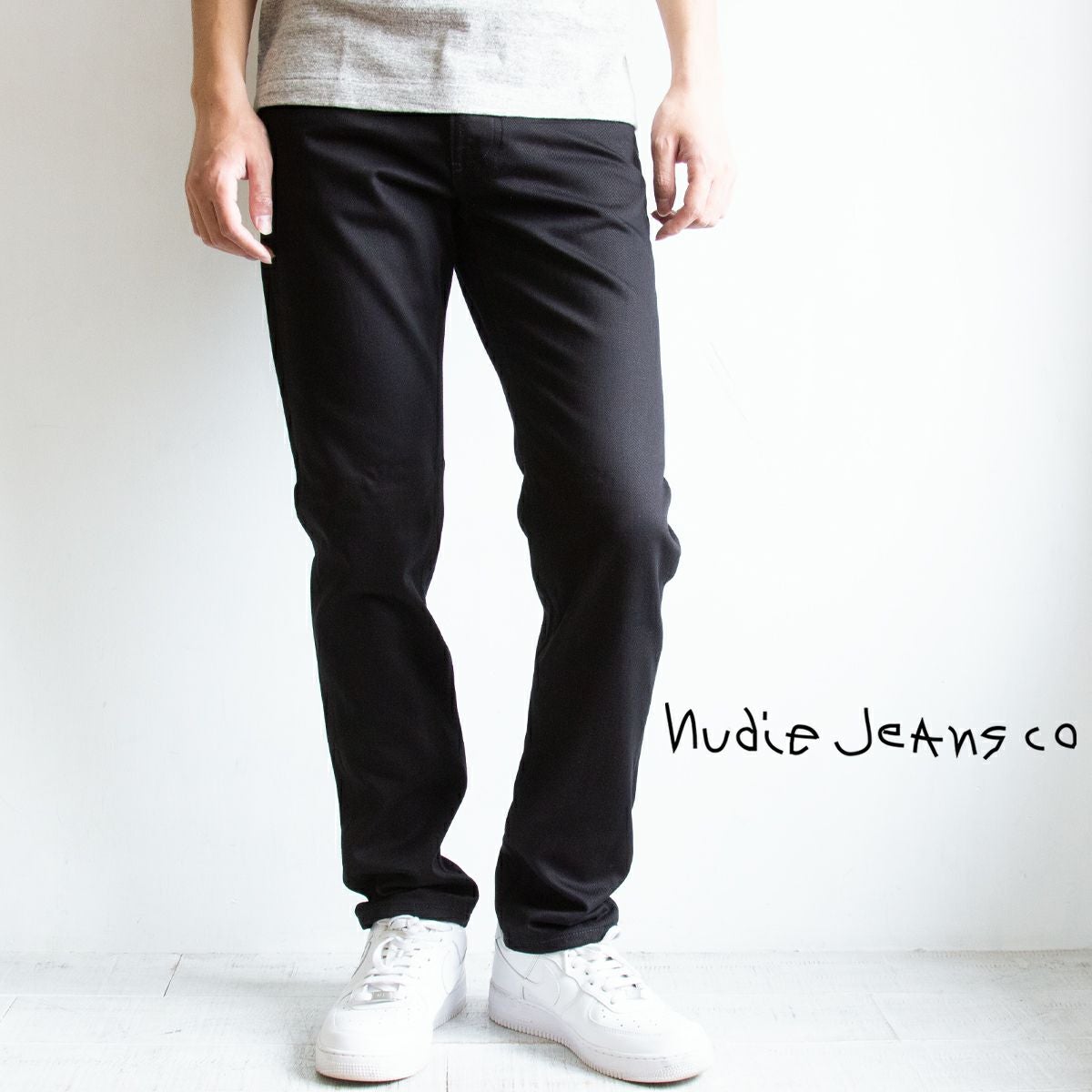 Nudie Jeans ヌーディージーンズ 】 Steady Eddie II Dry Everblack