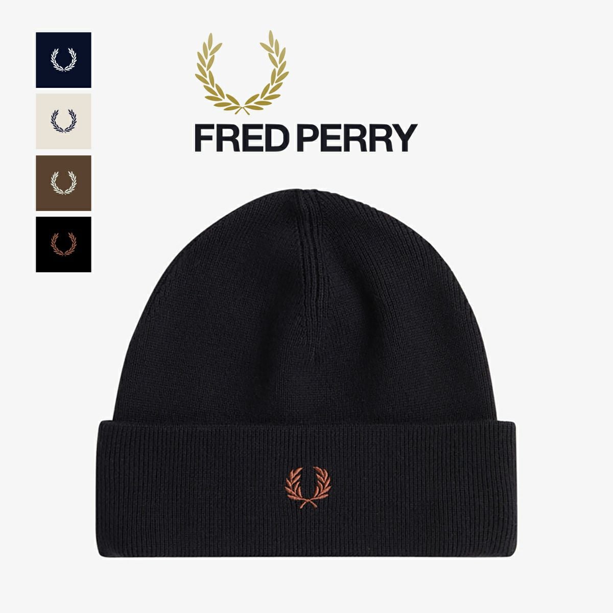 FRED PERRY フレッドペリー 】 Classic Beanie クラシック ビーニー