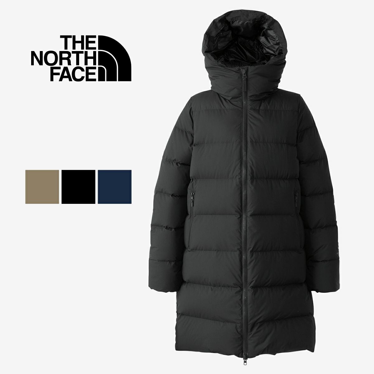 ノースフェイス バーティカルダウン コート ウインドストッパー 光電子 M 紺 THE NORTH FACE ザ・ノース・フェイス ウィンドストッパーダウンシェル