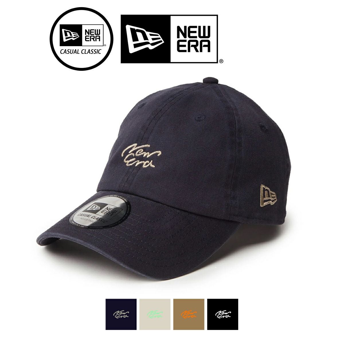 NEW ERA ニューエラ 】 Casual Classic Handwritten Logo ハンド