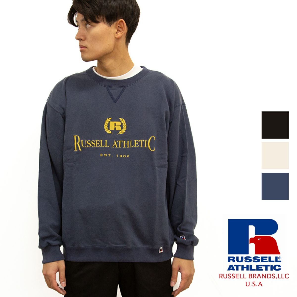 SALE，100%新品 ラッセル アスレチック ブックストア スウェット
