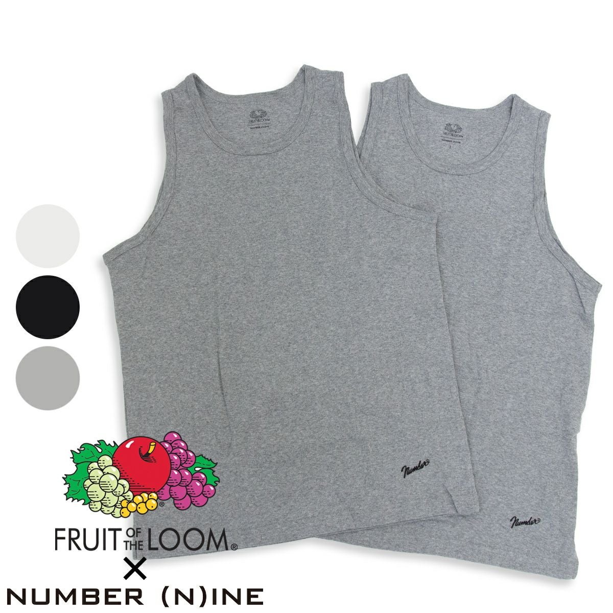 FRUIT OF THE LOOM × NUMBER (N)INE フルーツオブザルーム