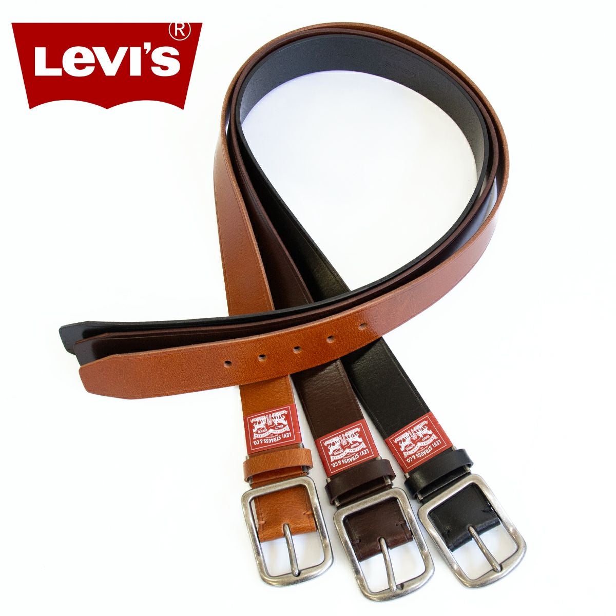 Levi's リーバイス レザー ベルト 牛革 15116468 | JEANS STATION