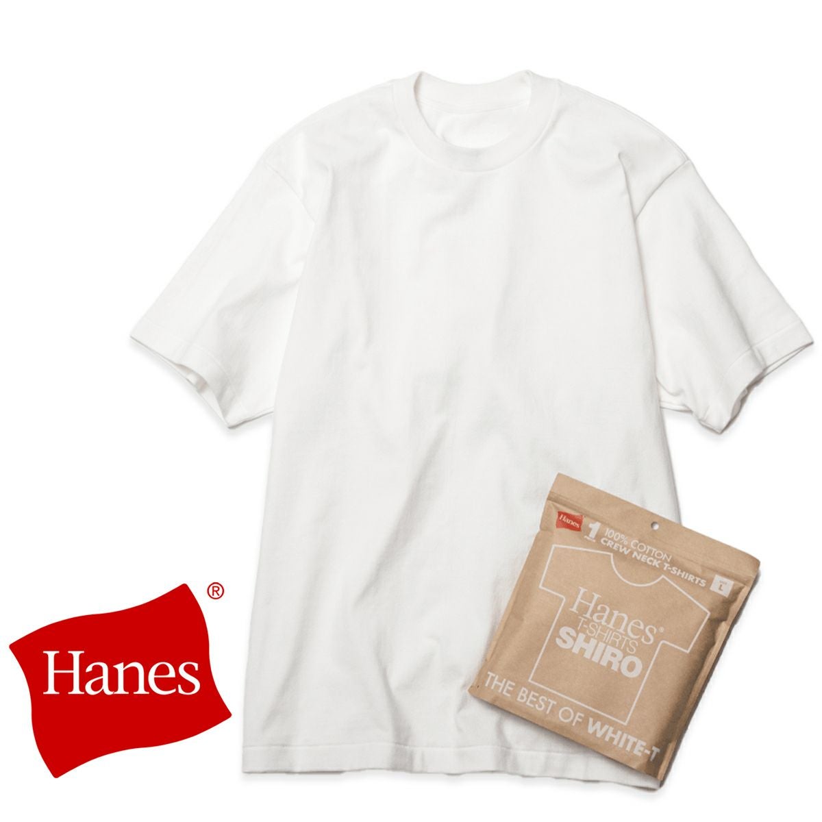 Hanes ヘインズ 】 Hanes T-SHIRTS SHIRO XXL size ヘインズ Tシャツ