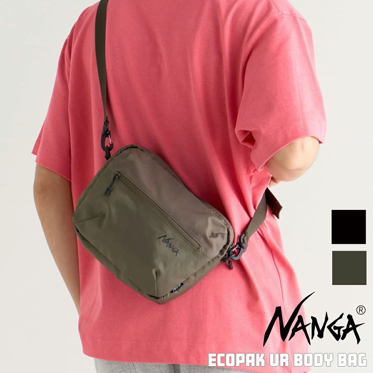 NANGA ナンガ 】 ECOPAK UR BODY BAG エコパック UR ボディーバッグ