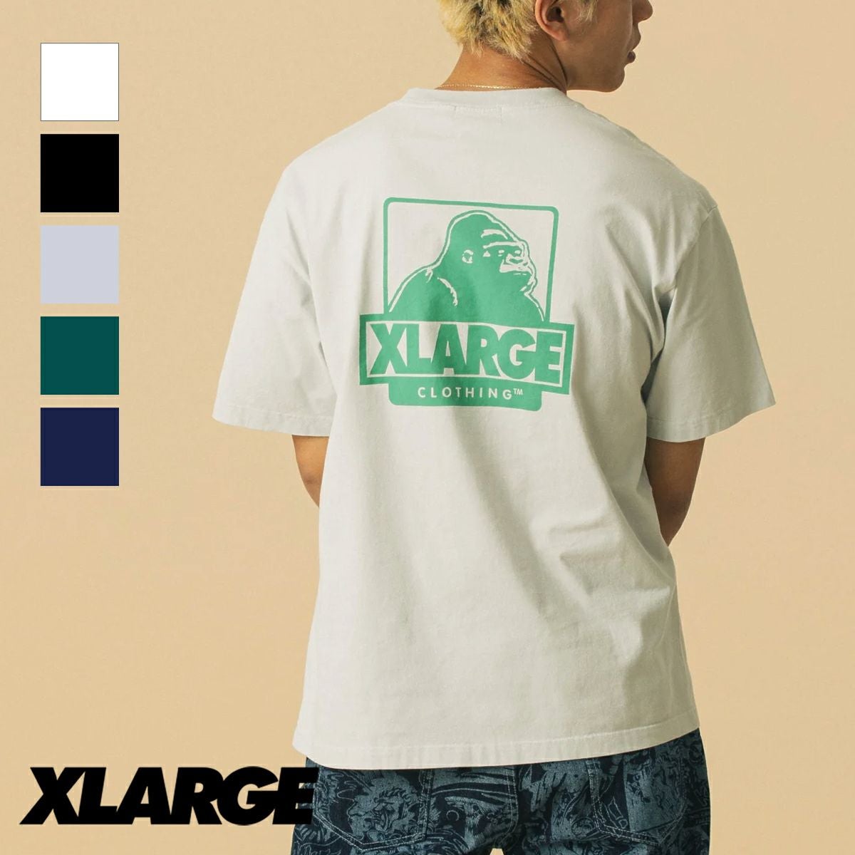 XLARGE エクストララージ 】 OG S/S TEE OG ロゴ プリント 半袖 T