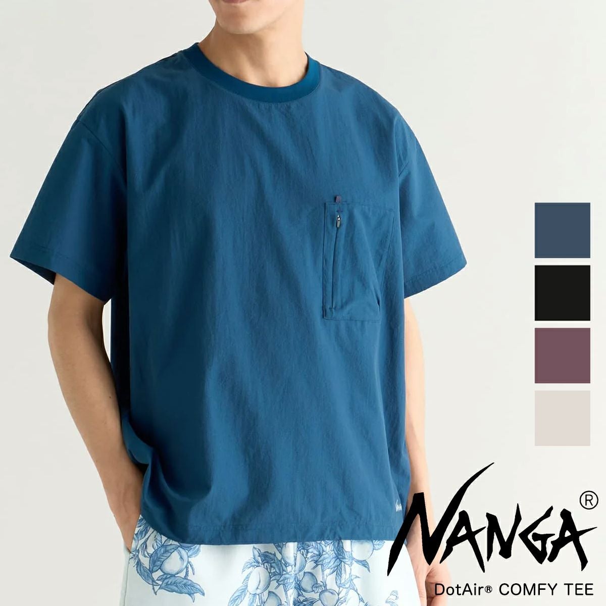 NANGA ナンガ 】 DotAir COMFY TEE (UNISEX) ドットエア コンフィー