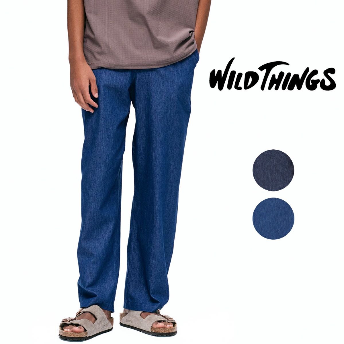 WILDTHINGS ワイルドシングス ナノテックス デニム パンツ 日本製