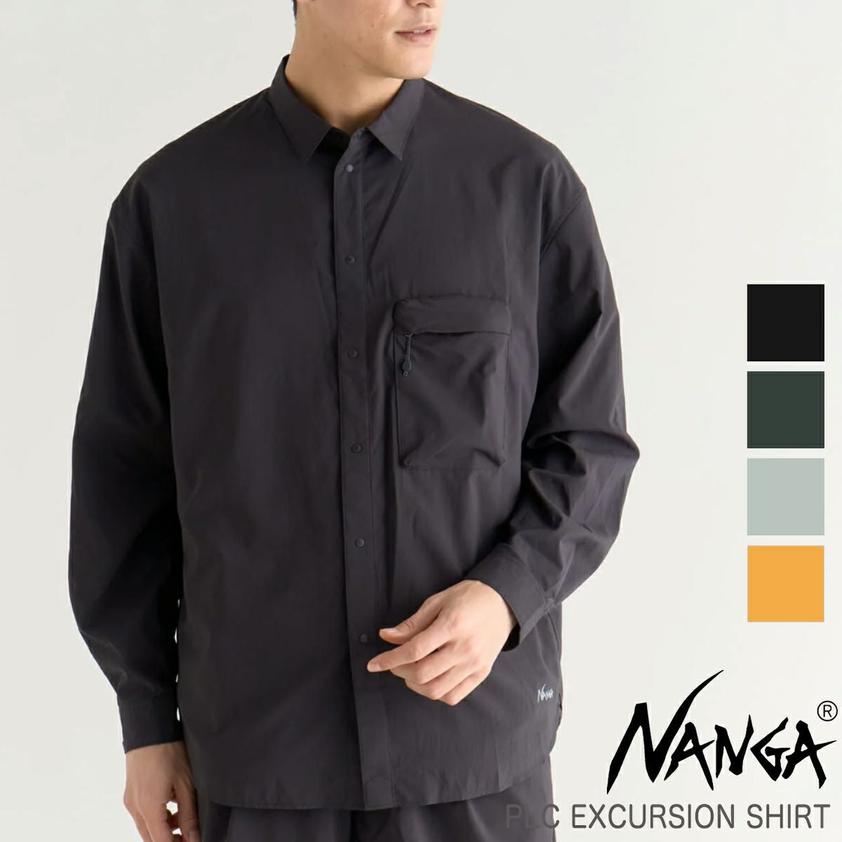 NANGA ナンガ 】 PLC EXCURSION SHIRT (MEN) PLC エクスカーション
