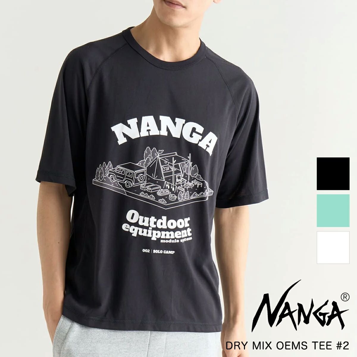 NANGA ナンガ 】 DRY MIX OEMS TEE #2 ドライミックス アウトドア