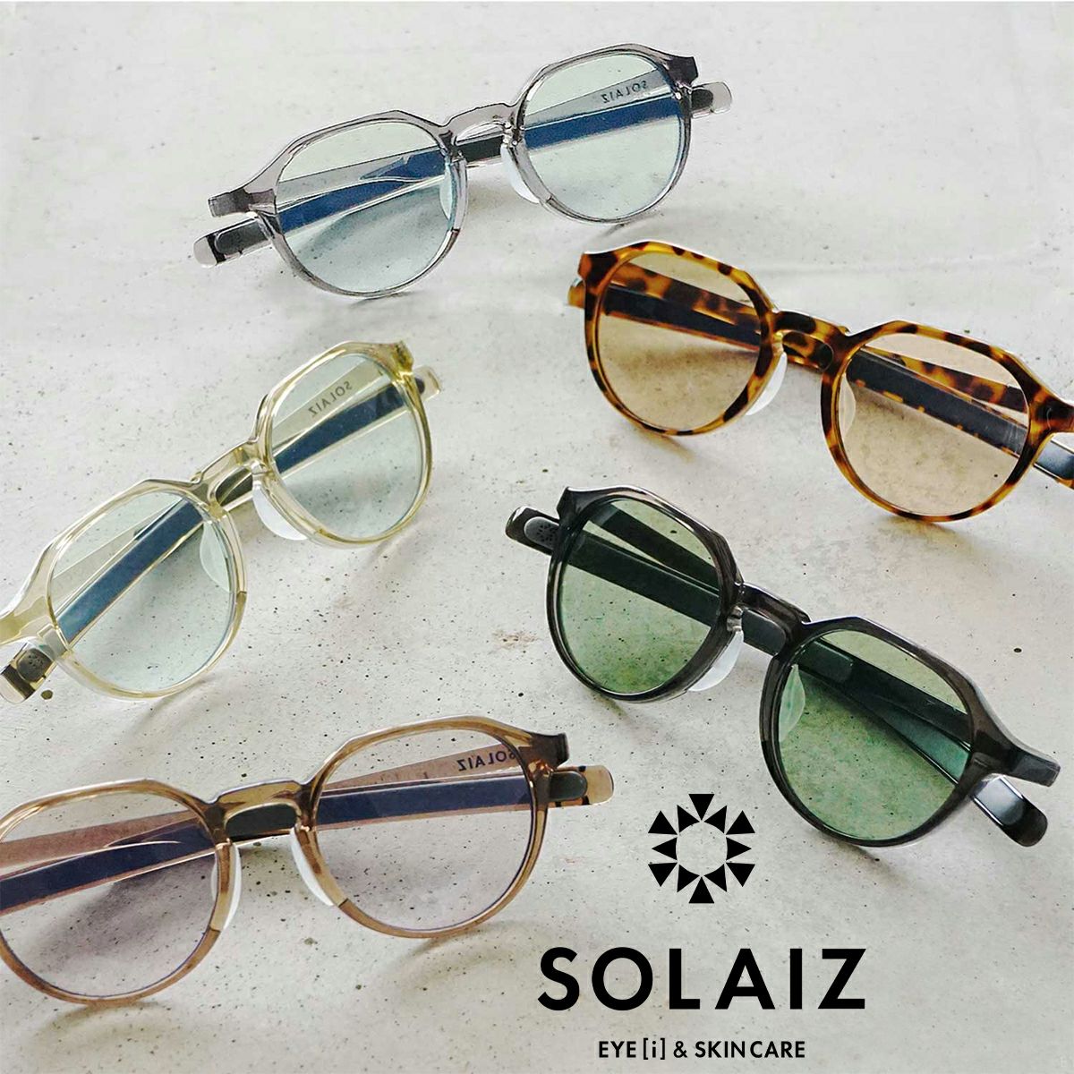 SOLAIZ ソライズ 】 エイジングケア 偏光 サングラス クラウンパント
