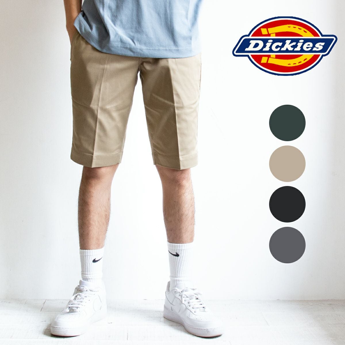 Dickies ディッキーズ TC ストレッチツイル ショートパンツ 81130400