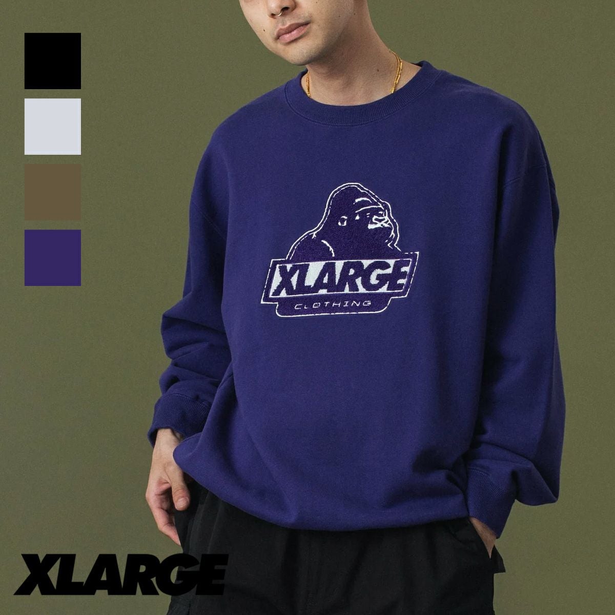 XLARGE エクストララージ 】 OLD OG CREWNECK SWEATSHIRT オールド OG