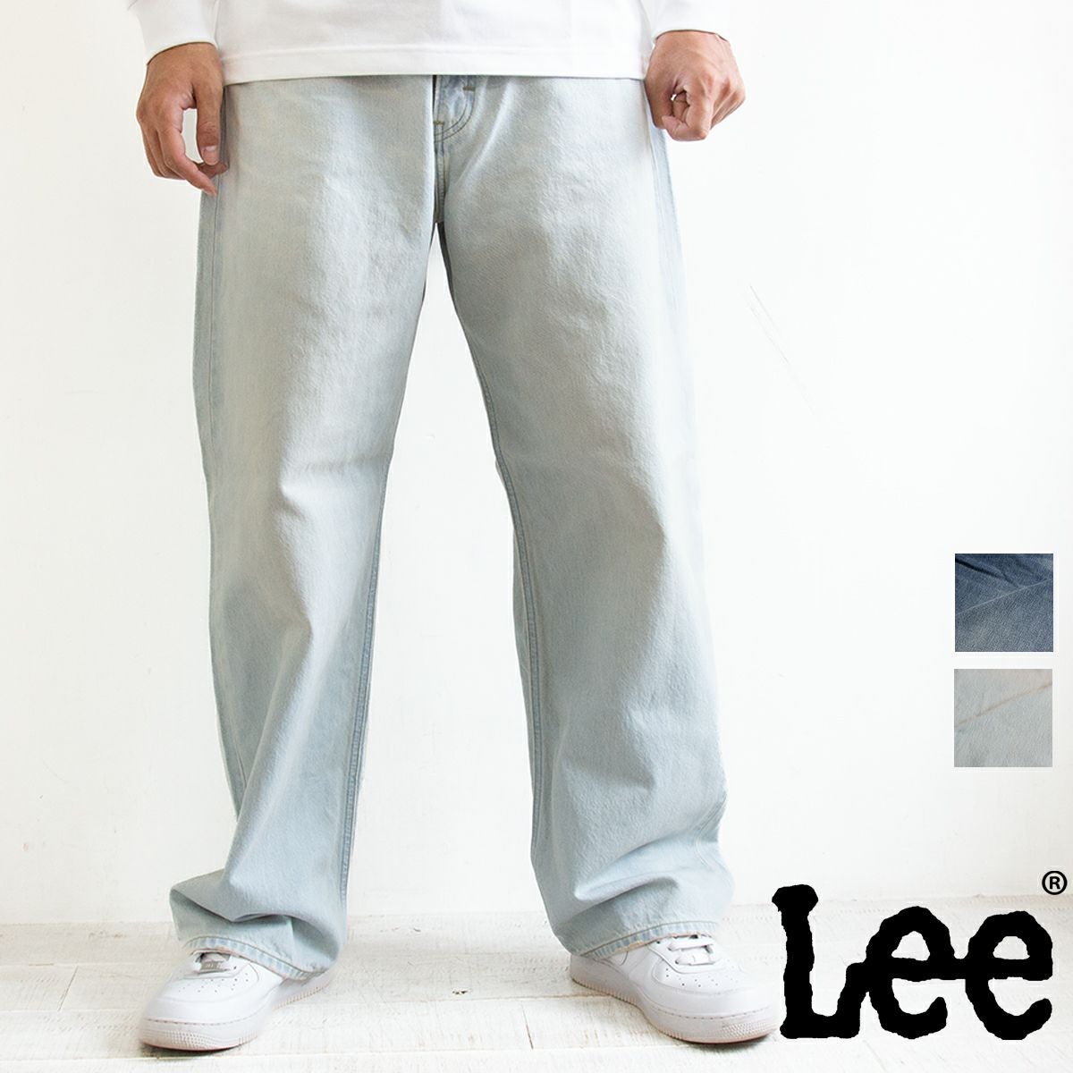 Lee リー】 【101 100周年】101 RIDERS WIDE REGULAR PANTS ライダース