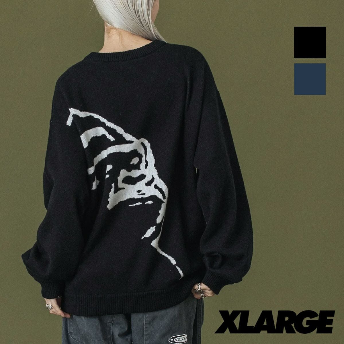 XLARGE エクストララージ 】 OG CREWNECK KNIT OG クルーネック ニット