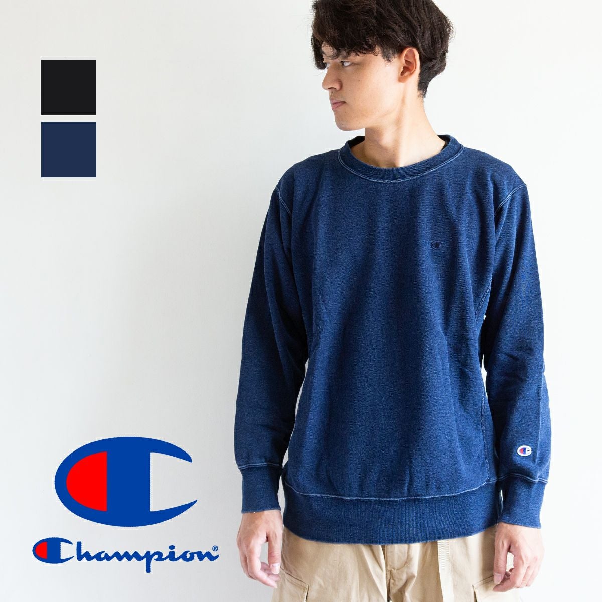 チャンピオン L スウェットシャツ リバースウィーブ 裏起毛 【公式通販】