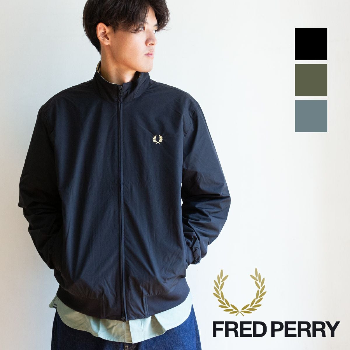FRED PERRY フレッドペリー 】 The Brentham Jacket ザ ブレンサム