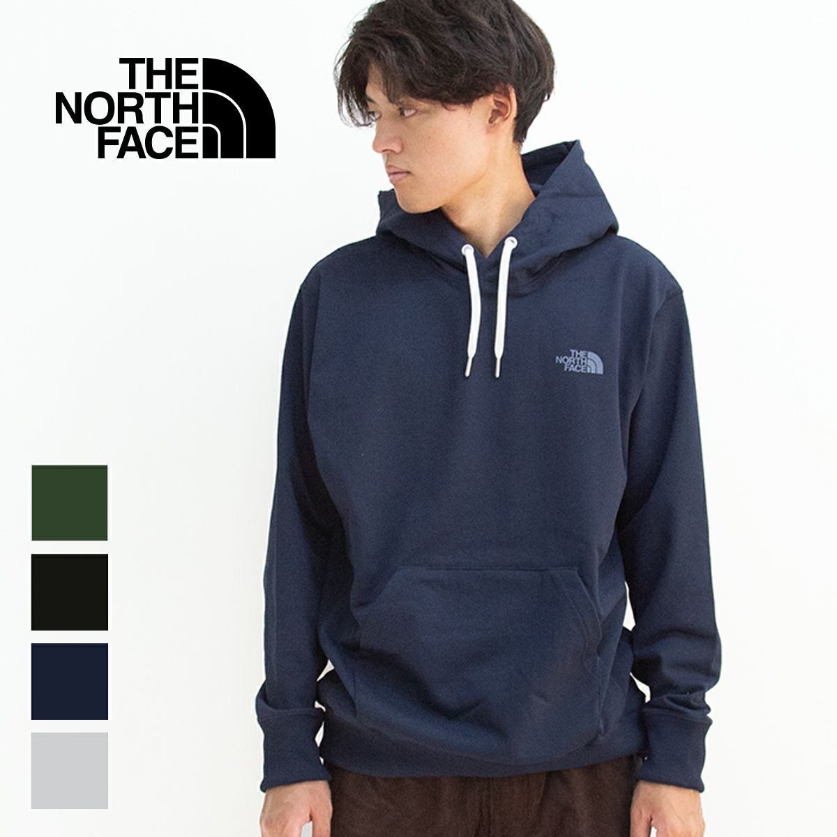 THE NORTH FACE ザ・ノース・フェイス】 バック スクエアロゴ フーディ