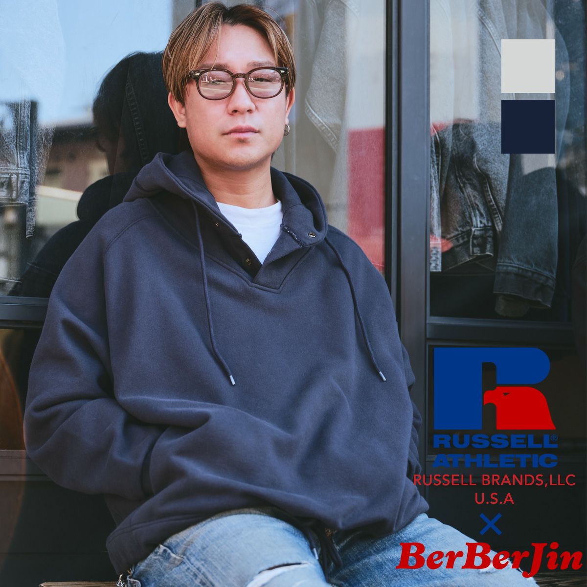 RUSSELL ATHLETIC × BerBerJin ラッセルアスレティック × ベルベルジン