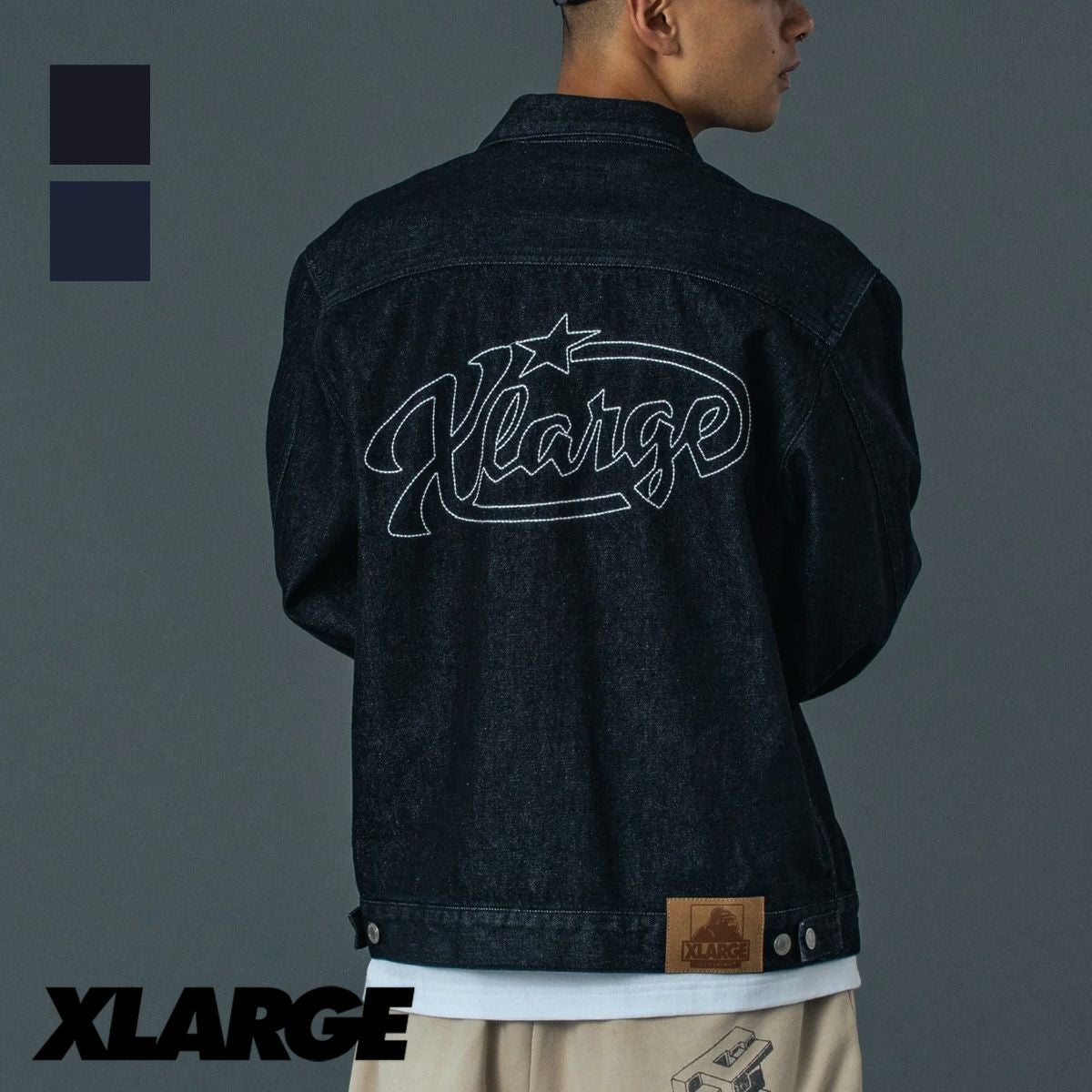 XLARGE エクストララージ 】 STAR LOGO DENIM JACKET スター ロゴ