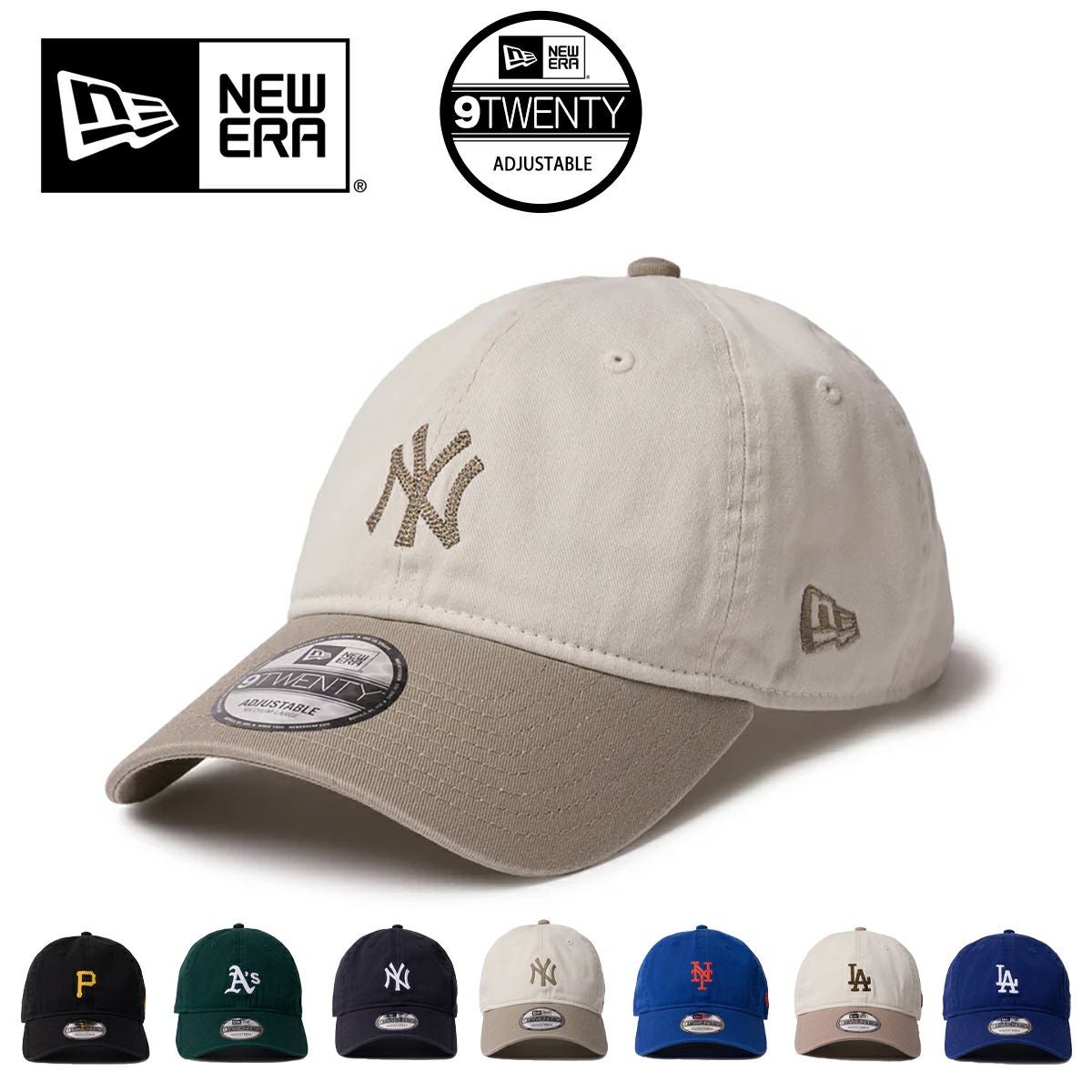 NEW ERA ニューエラ 】 9TWENTY MLB Chain Stitch チェーンステッチ