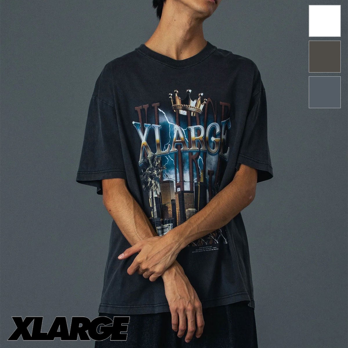 XLARGE エクストララージ 】 CITYSCAPE S/S TEE シティースケープ 半袖