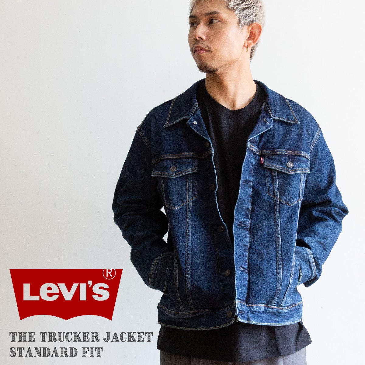 シマシマ 80s Levi's リーバイス デニムジャケット 3rd L Levi's - USA製 80s ビンテージ リーバイス 3rd デニムジャケット G