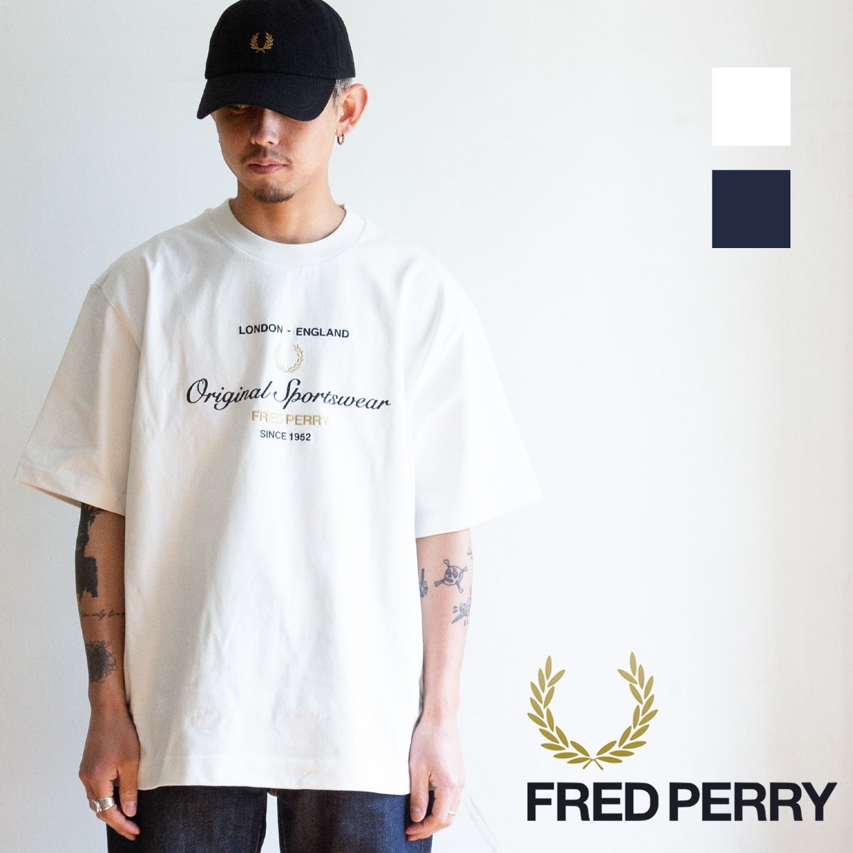FRED PERRY フレッドペリー 】 Original Sportswear T-Shirt